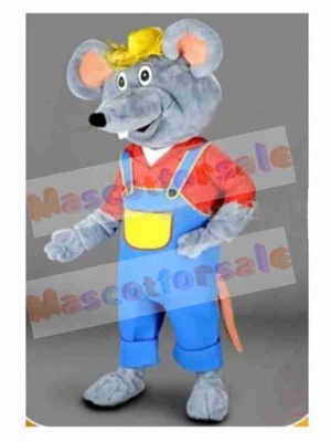 Chuck E. Cheese Mouse Mascot Costume