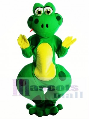 Friendly Froggles Frog Mascot Costume