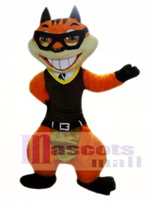 Orange Squirrel Mascot Costumes  