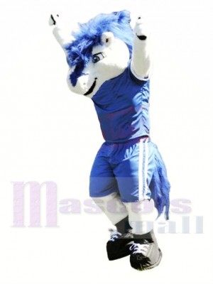 College Sport Horse Mascot Costume Free Shipping 