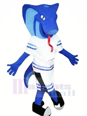 Blue Viper Mascot Costumes Animal