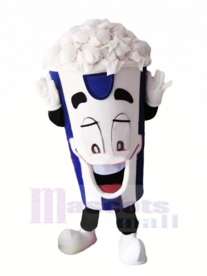 Happy Popcorn Mascot Costume Cartoon	 