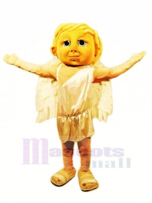 Cute Angel Cupid Mascot Costume Cartoon