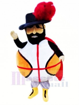 Basketball Pirate Mascot Costume Cartoon