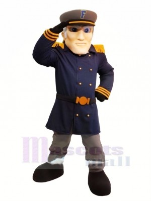 Cool Admiral Dave Mascot Costume People