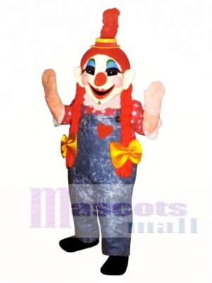 Clara Clown Mascot Costume
