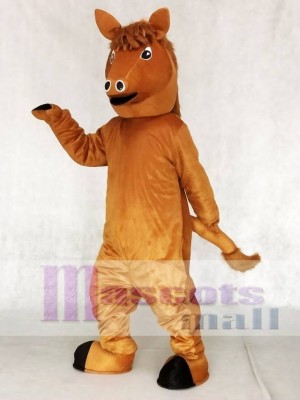 Cute Pony Horse Mascot Costumes Animal