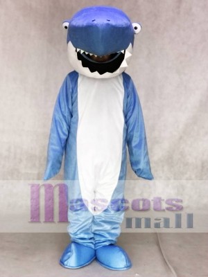Blue Shark Mascot Adult Costumes Ocean