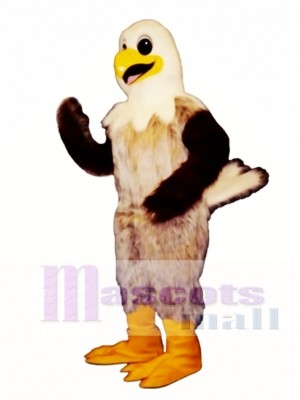 Cute Happy Hawk Mascot Costume