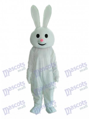 Easter Pink Nose Rabbit Mascot Adult Costume