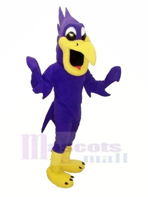 Purple Bird Mascot Costumes Cartoon