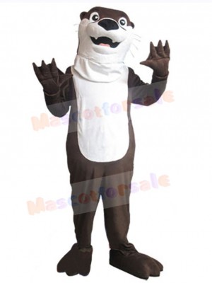 Otter mascot costume