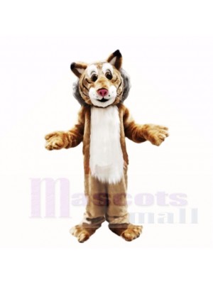 Friendly Lightweight Bobcat Mascot Costumes Adult
