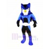 Hero Blue Owl Mascot Costumes Cartoon