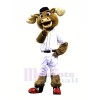 Baseball Moose with Red Shoes Mascot Costumes Animal	