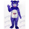 Purple Bear Animal Mascot Costume 
