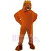 Brown Beaver Mascot Adult Costume