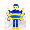 Blue Bee Insect Mascot Costume
