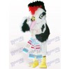 White Hair Bird Animal Adult Mascot Costume