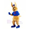 Boxing Kangaroo with Long Ears Mascot Costumes Animal