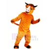 Strong Brwon Cattle Mascot Costumes Animal
