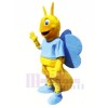 Butterfly with Blue Wings Mascot Costumes Animal