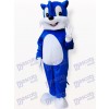 Blue Cat Animal Adult Mascot Costume