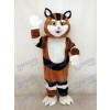 Black and Brown Cat Mascot Costume