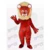 Brown Male Lion Adult Animal Mascot Costume