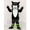Black Wildcat Mascot Costume School	