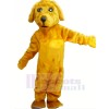 Yellow Lightweight Dog Mascot Costumes Cartoon