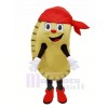 Yummy Empanada Mascot Costume Cartoon
