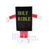 Black Bible Mascot Costume Cartoon