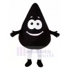 Cute Black Oil Mascot Costume Cartoon	