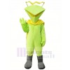 Funny Martian in Green Mascot Costume Cartoon	