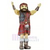 Happy Highlander With Kilt Mascot Costume Cartoon