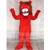 Red Power Cat Lion Mascot Costumes Animal