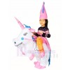 Carry Me Ride on Unicorn Inflatable Halloween Xmas Costumes for Kids