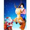 Ride On Reindeer Inflatable Halloween Christmas Xmas Costumes for Kids