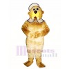 Cute Baby Walrus with Hat & Collar Mascot Costume