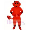 Cute Red Devil Mascot Costume