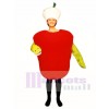 Wormy Apple Mascot Costume