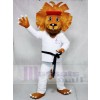 Happy Taekwondo Lion Mascot Costumes Animal