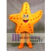 Cute Orange Starfish Mascot Costume Ocean