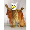 Griffin Mascot Costume with Yellow Wings