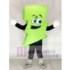 Neon Green Lightning Bolt Mr. Electric Lightning Bolt Mascot Costumes