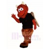 Brown Devil Mascot Costumes Monster