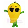Mango with Sunglasses Mascot Costumes Fruit 