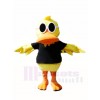 Yellow Duck with Sunglasses Mascot Costumes Poultry Animal