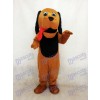 Red Tongue Hound Dog Mascot Costume